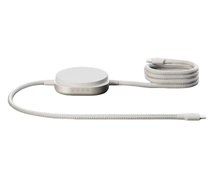 Ładowarka i akumulator Zens Ładowarka indukcyjna Pro 2 Qi2 15W USB-C/USB-C biały